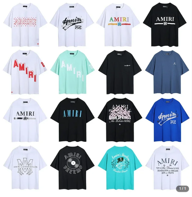 amiri T-shirts