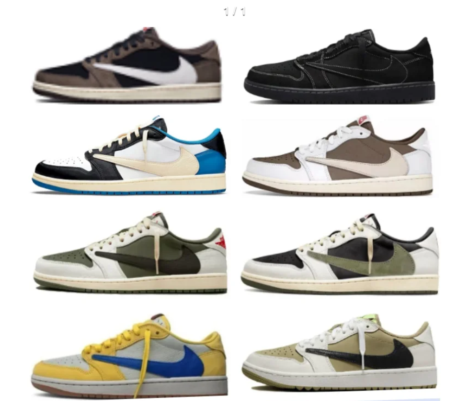 BF batch Jordan 1 Travis  Scott